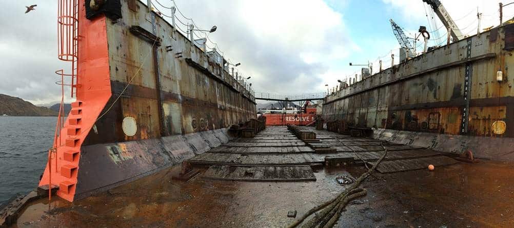 Image of a dry dock