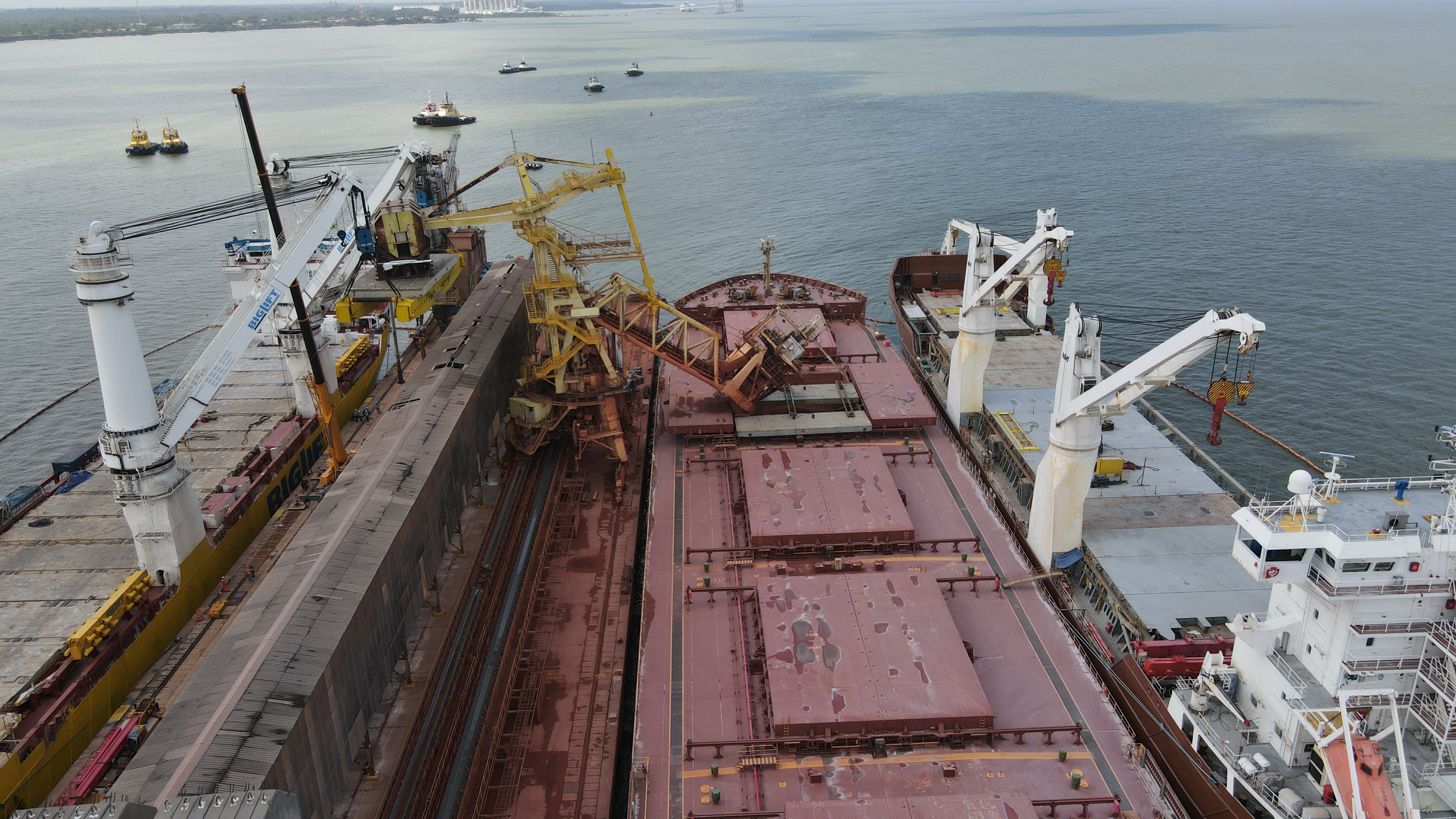 Resolve Marine Hydro Ship Crane DN-02 Stabilization and Dismantling ...