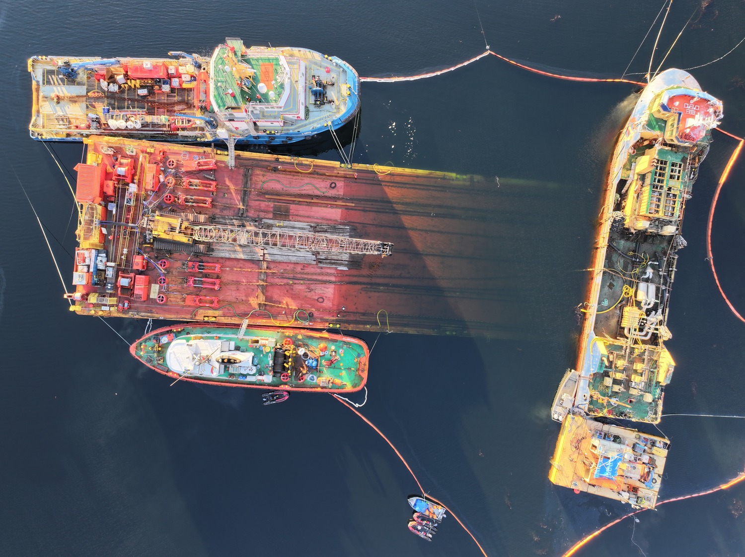 Wreck Removal - Isla Tamar Off the Strait of Magellan | Chile 